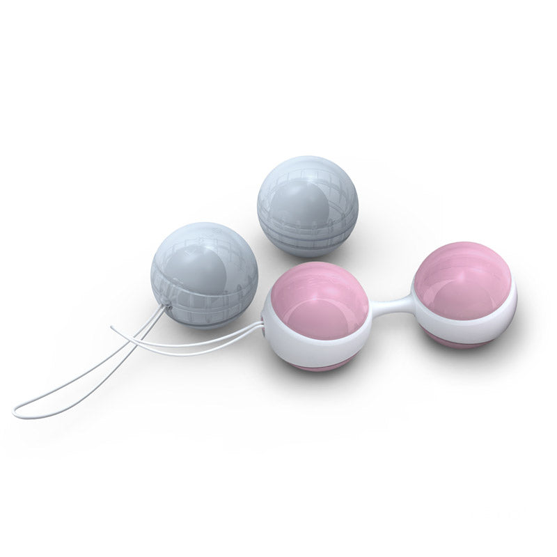 Lelo Luna Beads Mini Pink And Blue - Eroticon Ltd