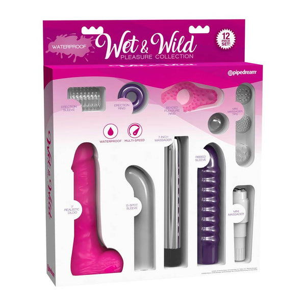Wet and Wild 15 Piece waterproof Kit - Eroticon Ltd