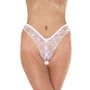 White Brazilian Open Briefs - Eroticon Ltd
