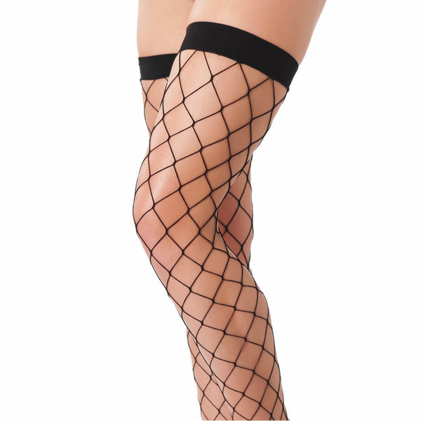 Black Fishnet Stockings - Eroticon Ltd