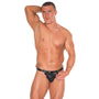 Leather Brief With Open Front - Eroticon Ltd