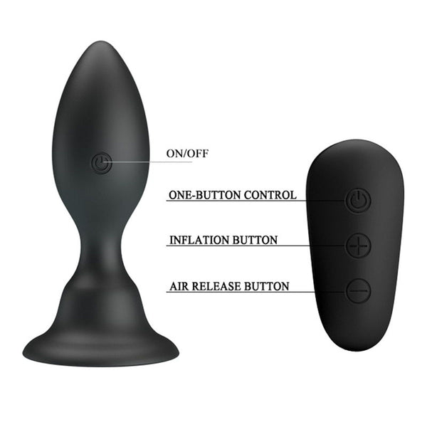 Mr Play Vibrating Anal Plug - Eroticon Ltd