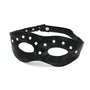 Leather Open Eye Mask With Rivets - Eroticon Ltd