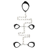 Leather Female Hand And Foot Cuffs - Eroticon Ltd