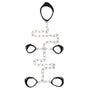 Leather Female Hand And Foot Cuffs - Eroticon Ltd