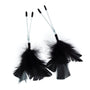 Black Feather Nipple Clamps - Eroticon Ltd