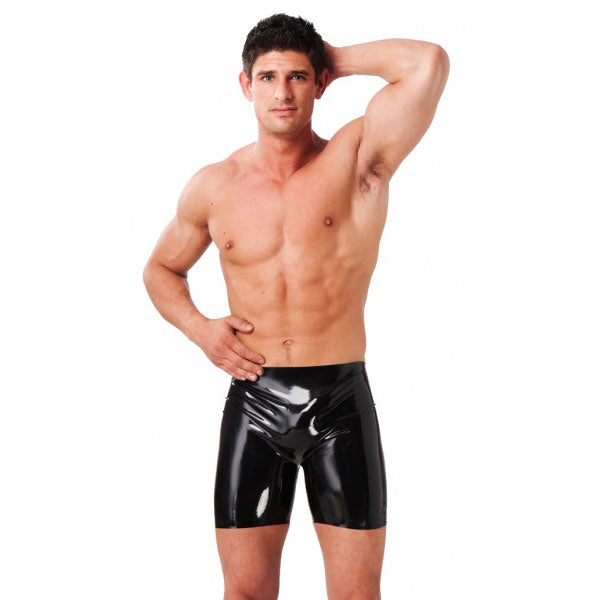 Latex Mens Bermuda Shorts - Eroticon Ltd