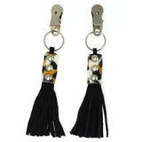 Nipple Clamps With Animal Print - Eroticon Ltd