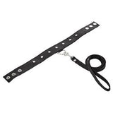 SportSheets Leather Leash And Collar - Eroticon Ltd