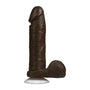 The Realistic Cock 8 Inch Dildo Black - Eroticon Ltd