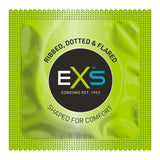 EXS Comfy Fit Ribbed and Dotted Condoms 12 Pack - Eroticon Ltd