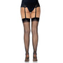 Leg Avenue Sheer Stockings Black UK 8 to 14 - Eroticon Ltd