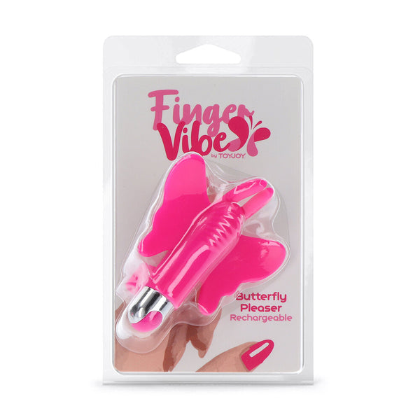 ToyJoy Butterfly Pleaser Rechargeable Finger Vibe - Eroticon Ltd