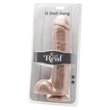 ToyJoy Get Real 11 Inch Dong With Balls Flesh Pink - Eroticon Ltd