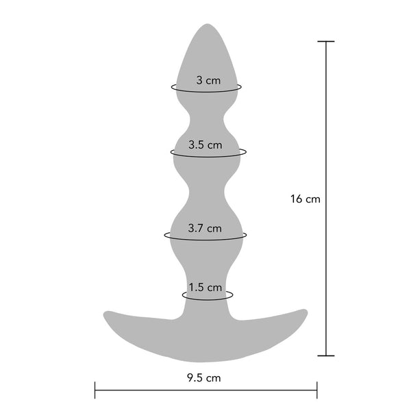 ToyJoy Buttocks The Bold Trembling Butt Plug - Eroticon Ltd