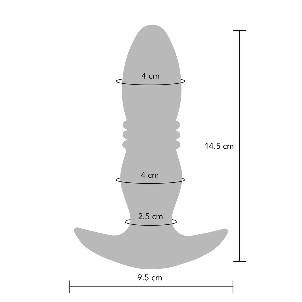 ToyJoy Buttocks The Tough Thrusting Buttplug - Eroticon Ltd