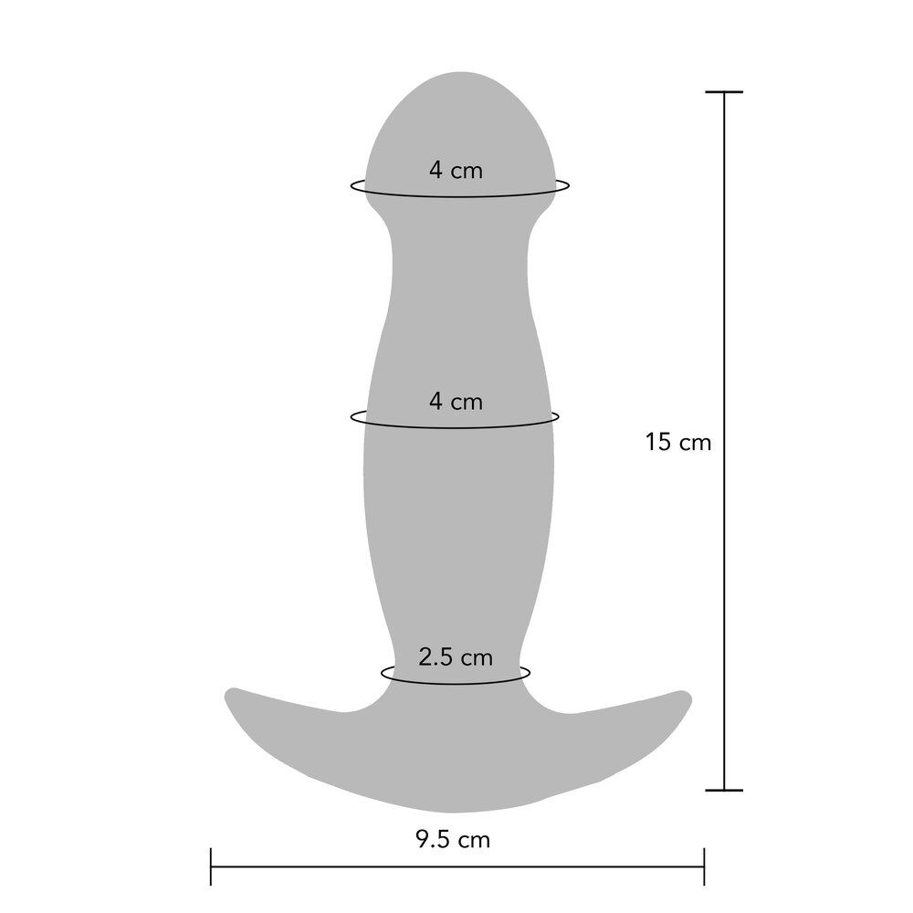 ToyJoy Buttocks The Wild Magnetic Pulse Buttplug - Eroticon Ltd