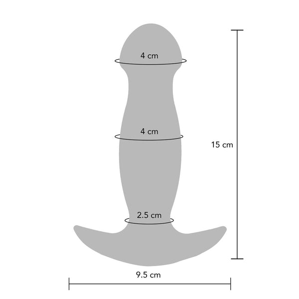 ToyJoy Buttocks The Wild Magnetic Pulse Buttplug - Eroticon Ltd