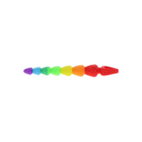 ToyJoy Rainbow Heart Anal Beads - Eroticon Ltd