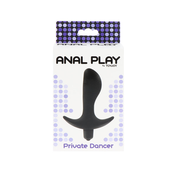 ToyJoy Anal Play Private Dancer Vibrating Black - Eroticon Ltd