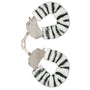 ToyJoy Furry Fun Wrist Cuffs Zebra - Eroticon Ltd