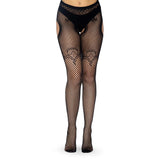 Leg Avenue Suspender Tight in Duchess Lace UK 8 to 14 - Eroticon Ltd