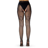 Leg Avenue Suspender Tight in Duchess Lace UK 8 to 14 - Eroticon Ltd