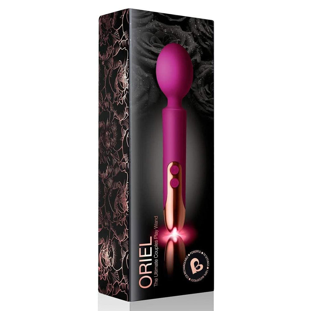 Rocks Off Oriel Wand Fuchsia - Eroticon Ltd