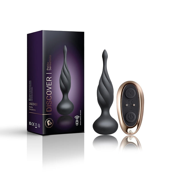 Rocks Off Petite Sensations Discover Butt Plug Black - Eroticon Ltd
