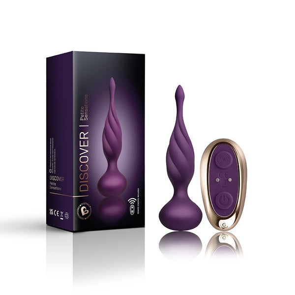 Rocks Off Petite Sensations Discover Butt Plug Purple - Eroticon Ltd