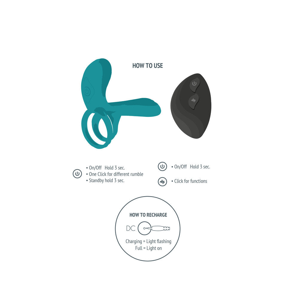 Xocoon Couples Vibrator Ring - Eroticon Ltd