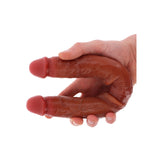 ToyJoy Silicone Foreskin Double Dong 15.7 Inches - Eroticon Ltd