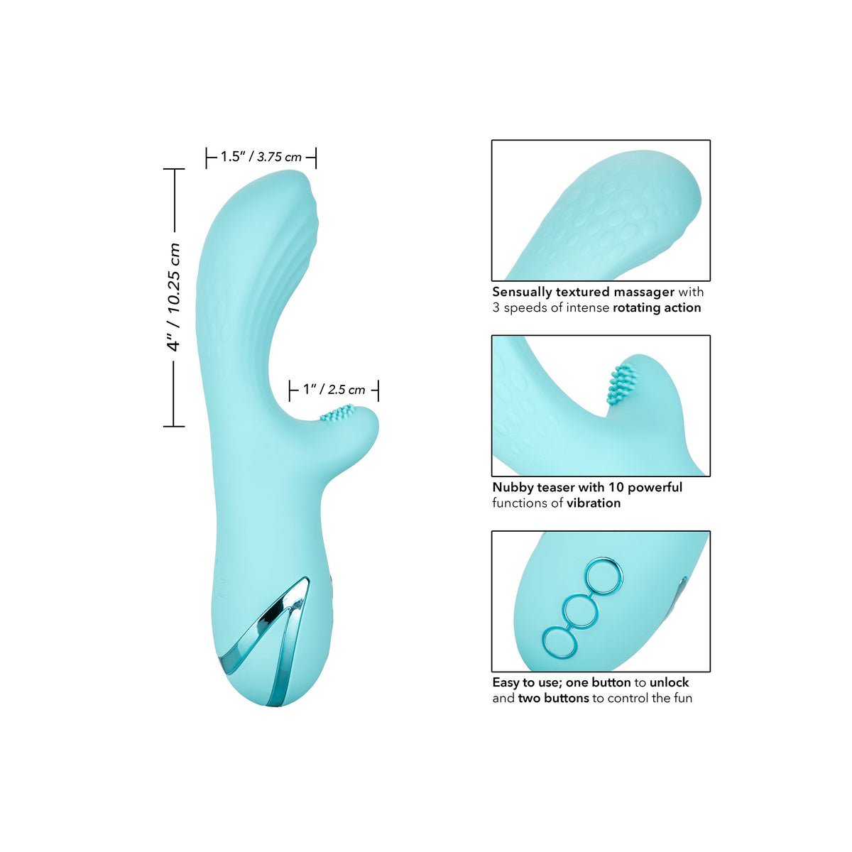 Catalina Climaxer USB Rechargeable Vibrator - Eroticon Ltd