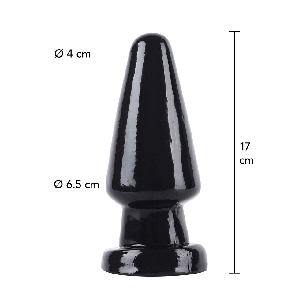 Hidden Desire Extreme Cone Head Butt Plug 6.6 Inches