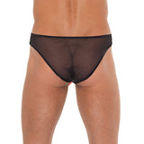 Mens Black Animal Pouch - Eroticon Ltd