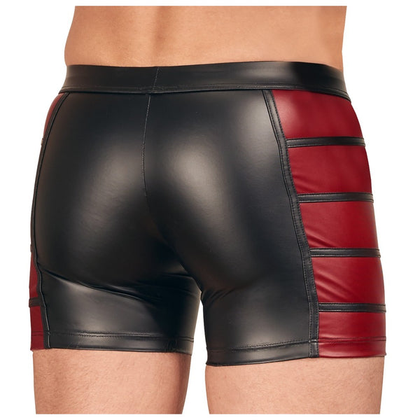 NEK Matte Look Pants In Black and Red - Eroticon Ltd