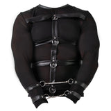 Svenjoyment Long Sleeved Top With Harness And Restraints - Eroticon Ltd