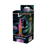 Glamour Glass Remote Control Tapered Butt Plug - Eroticon Ltd