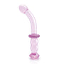 Glaze Glass Rosebud GSpot Dildo - Eroticon Ltd