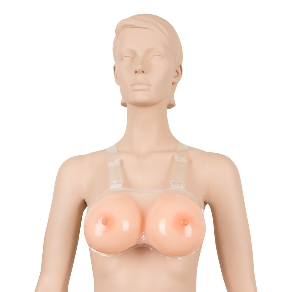 Strap On Silicone Breasts 1200g - Eroticon Ltd