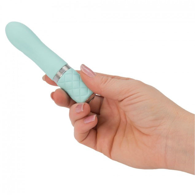 Pillow Talk Flirty Rechargeable Bullet Teal - Eroticon Ltd