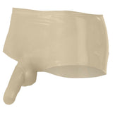Latex Boxers With Penis Sleeve Clear - Eroticon Ltd