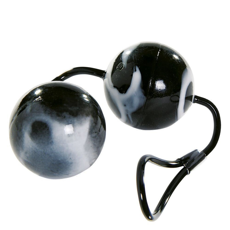 Duo Balls Black And White - Eroticon Ltd