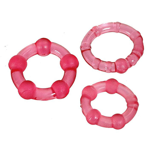 Stay Hard Cock Ring Set - Eroticon Ltd