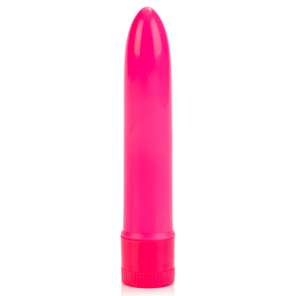 Neon Pink Multi Speed Mini Vibrator - Eroticon Ltd