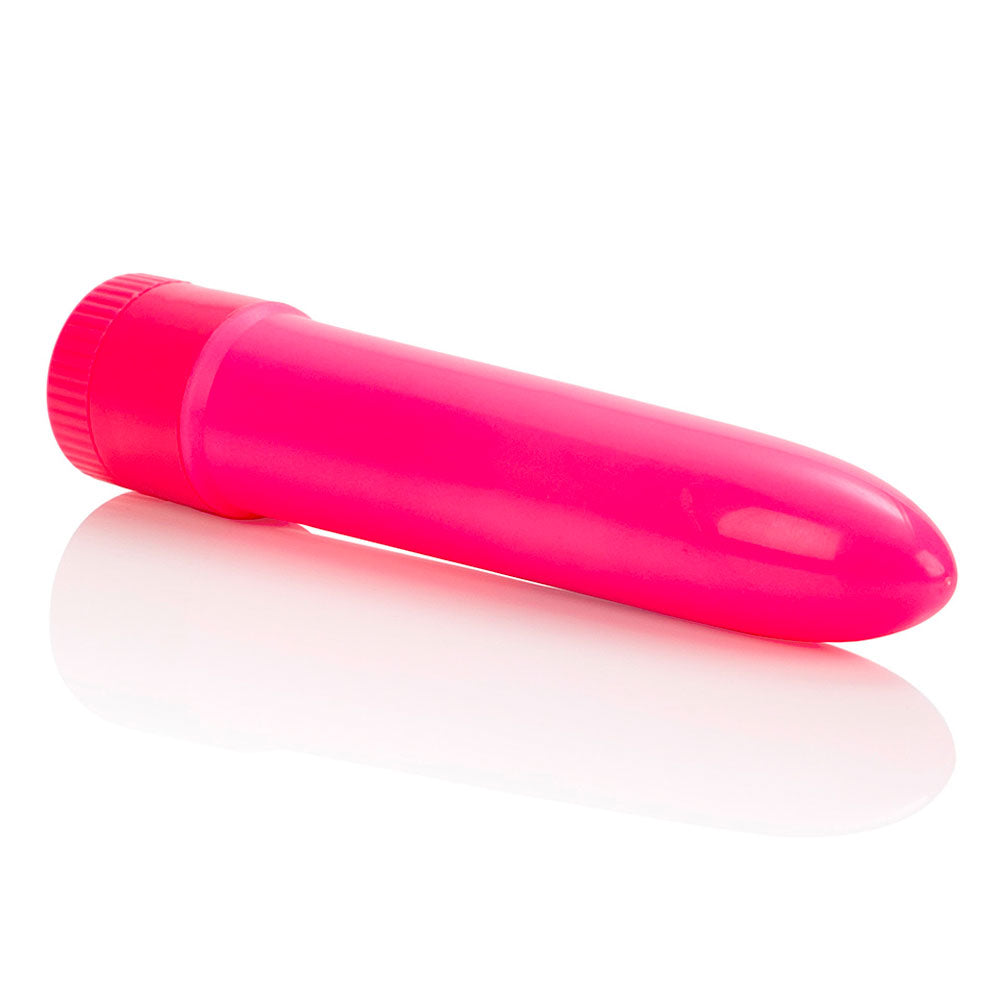 Neon Pink Multi Speed Mini Vibrator - Eroticon Ltd