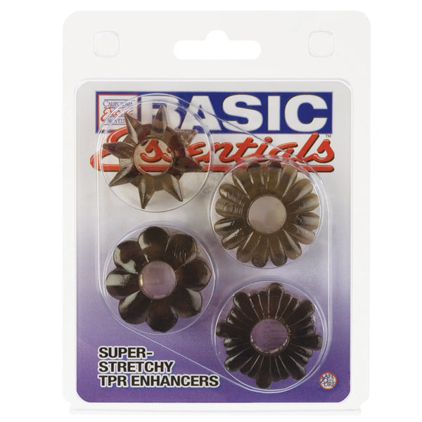 Basic Essentials 4 Rings Smoke - Eroticon Ltd