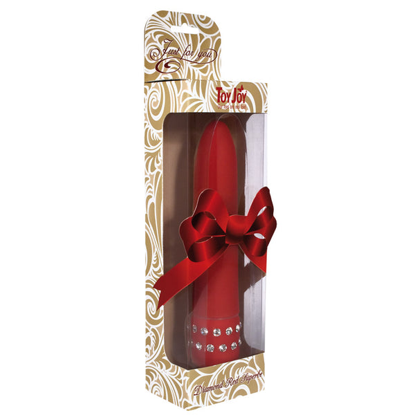 ToyJoy Diamond Red Superbe Mini Vibrator - Eroticon Ltd