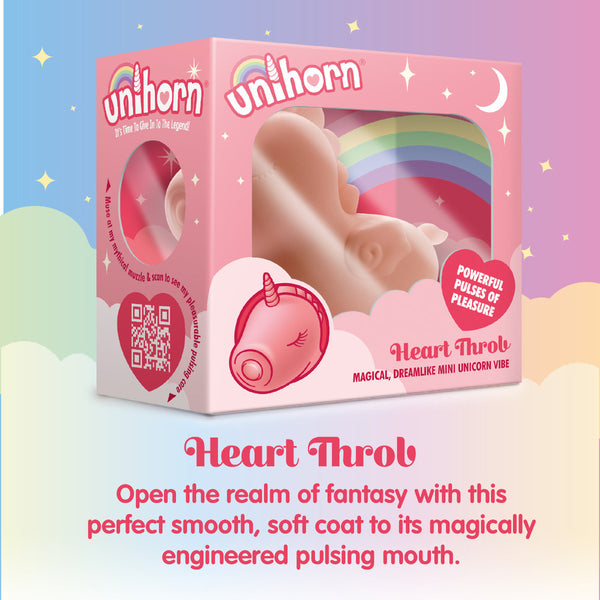 Unihorn Heart Throb Pulsating Unicorn Vibe - Eroticon Ltd