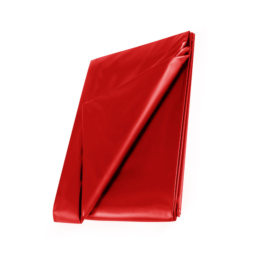 Wet Play PVC Bedsheet RED 210x200cm - Eroticon Ltd